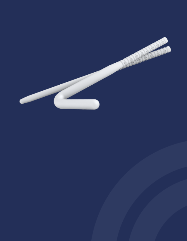 Inhalt der Box: Rigicon Rigi10™ Malleable Penile Implantat