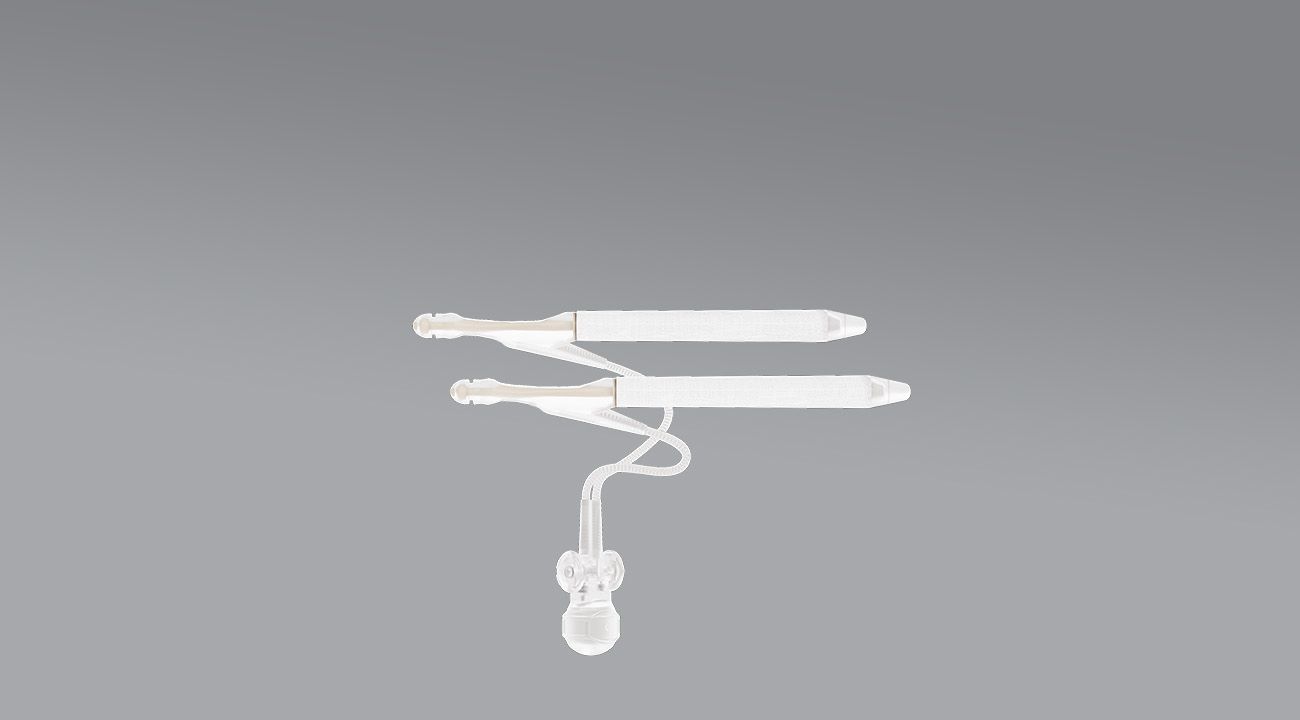 Drücken zum Entleeren. Nicht biegen. Vorgefüllt. Vorgekoppelt. Volle Inflation in 4 Schritten.