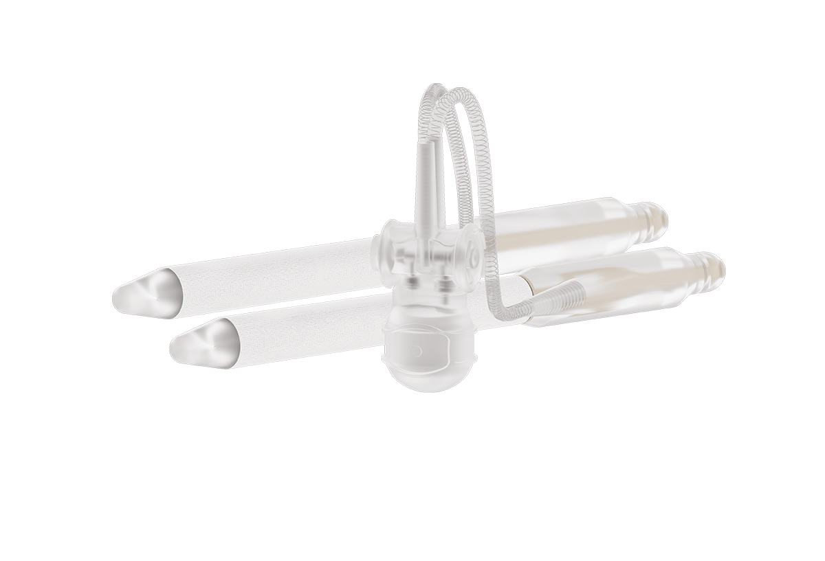 Zum Entleeren der Luft drücken. Nicht biegen.